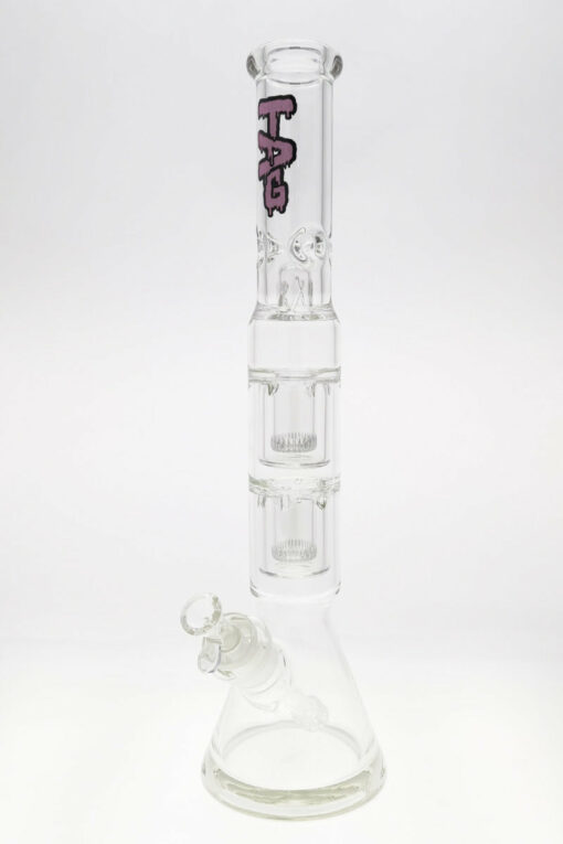 Shop Thick Ass Glass 20" Beaker w/ Double Showerhead & Slit-Diffuser Percolator in australian