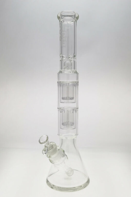 Shop Thick Ass Glass 20" Beaker w/ Double Showerhead & Slit-Diffuser Percolator in australian