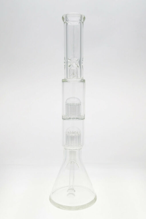 Shop Thick Ass Glass 20" Beaker Bong w/ Double 16-Arm Tree Perc 7mm in australian