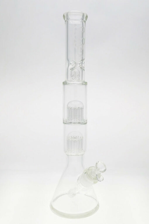 Shop Thick Ass Glass 20" Beaker Bong w/ Double 16-Arm Tree Perc 7mm in australian