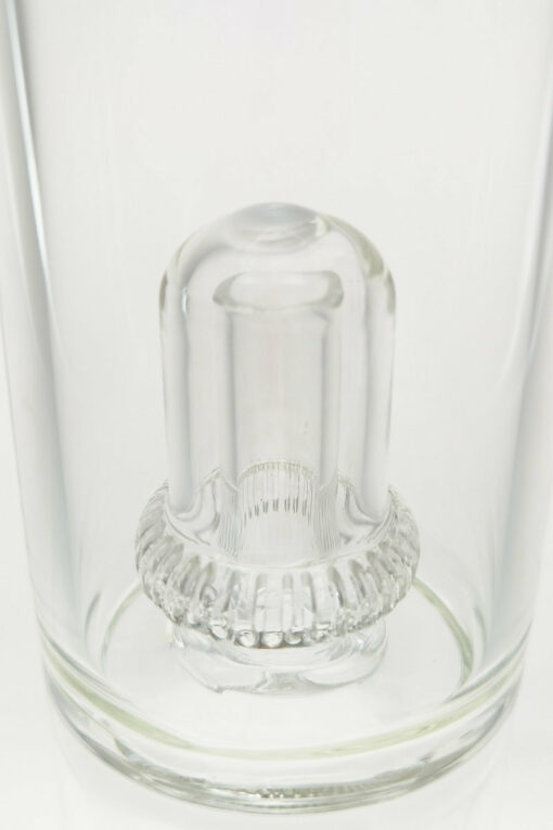 Shop Thick Ass Glass 20" UFO Double Slit Beaker - 7mm Thick with Showerhead Percolator in australian