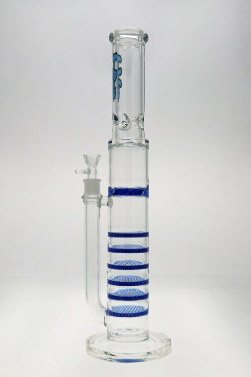 Shop Thick Ass Glass 20" Honeycomb Hexa-Percolator Water Pipe 50x7MM in australian