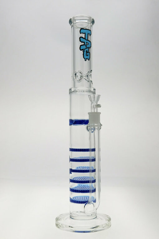 Shop Thick Ass Glass 20" Honeycomb Hexa-Percolator Water Pipe 50x7MM in australian