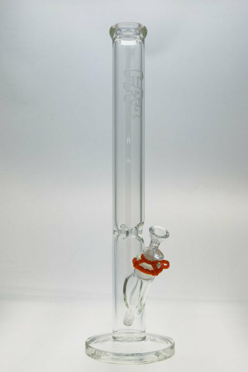 Shop Thick Ass Glass 20" Durable Straight Tube Bong 50x7MM with Smooth 18/14MM Downstem in australian