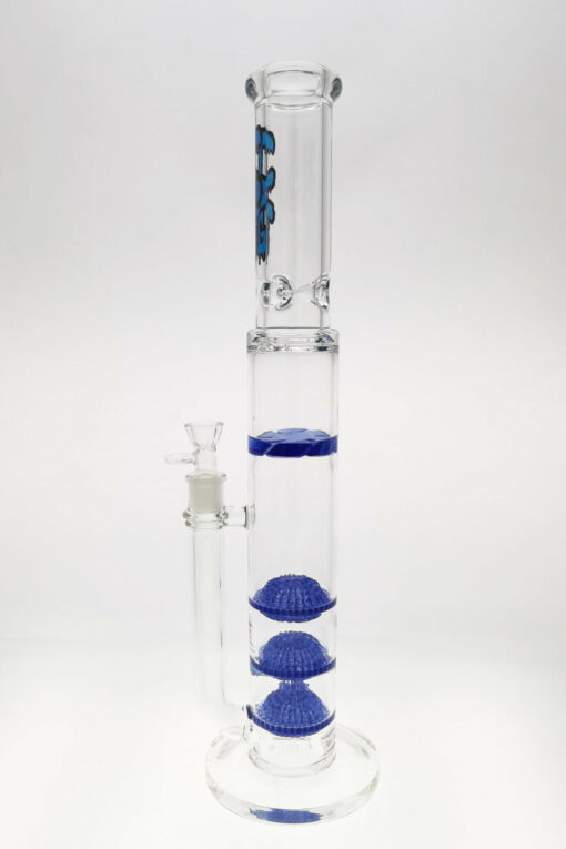 Shop Thick Ass Glass 20" Triple Disc & Spinning Guard Bong 50x7MM 18MM Female in australian