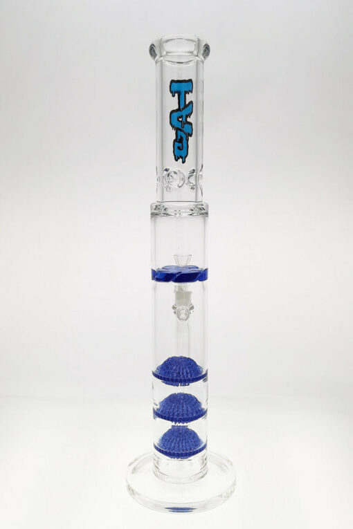 Shop Thick Ass Glass 20" Triple Disc & Spinning Guard Bong 50x7MM 18MM Female in australian