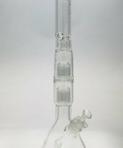 Shop Thick Ass Glass 21" Beaker Bong with Double 16-Arm Tree Percolator - 7mm Thick in australian