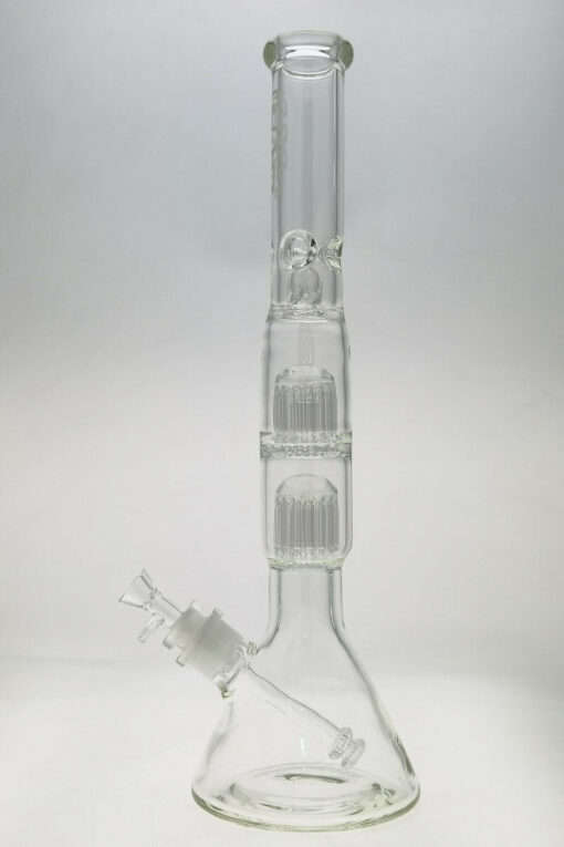 Shop Thick Ass Glass 21" Beaker Bong with Double 16-Arm Tree Percolator - 7mm Thick in australian