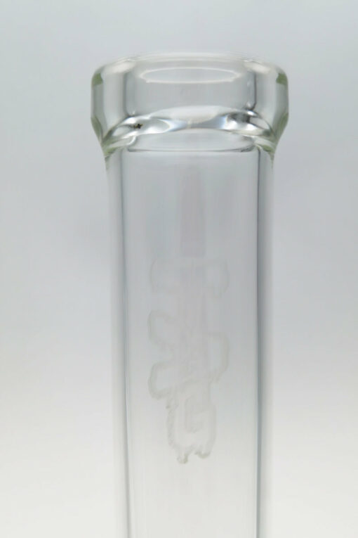 Shop Thick Ass Glass 21" Triple to Double Inline Super Slit Bong 44x4MM 18MM Female in australian