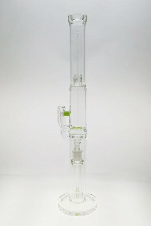 Shop Thick Ass Glass 21" Triple to Double Inline Super Slit Bong 44x4MM 18MM Female in australian