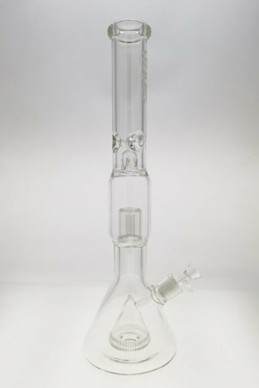 Shop Thick Ass Glass 21" Beaker with Slit Pyramid & Showerhead Percolator - 50x7MM in australian