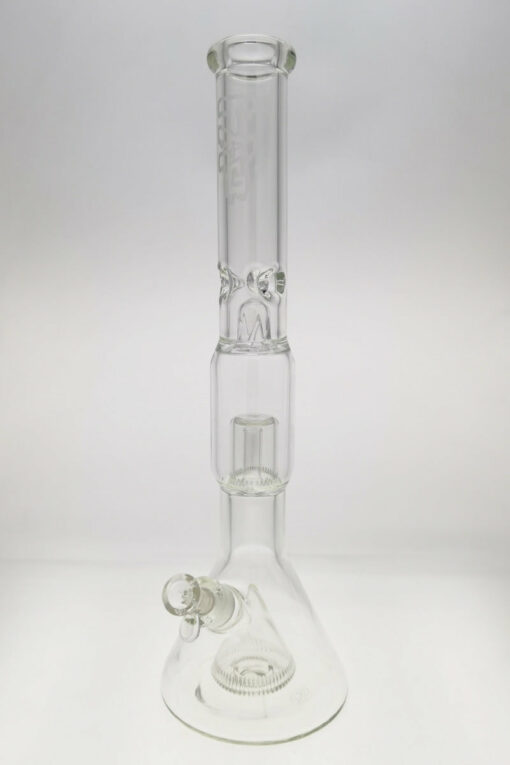 Shop Thick Ass Glass 21" Beaker with Slit Pyramid & Showerhead Percolator - 50x7MM in australian