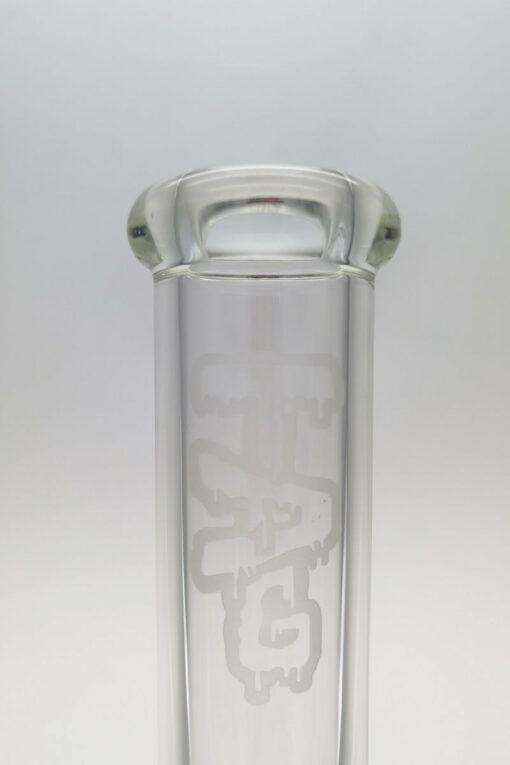 Shop Thick Ass Glass 21" Beaker with Slit Pyramid & Showerhead Percolator - 50x7MM in australian