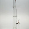 Shop Thick Ass Glass 24" Dual Percolator Bong with Spinning Splashguard - 18MM in australian