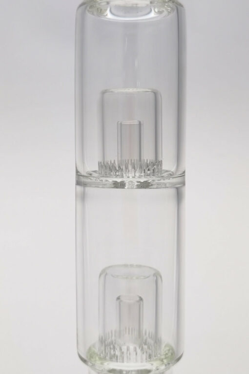 Shop Thick Ass Glass 24" Hybrid Beaker Straight Bong w/ Double Showerhead Percolator 18MM in australian