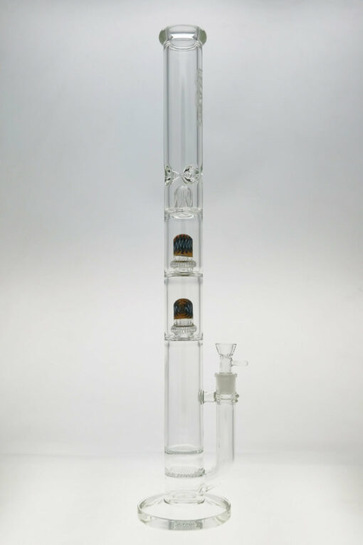 Shop Thick Ass Glass 25" Honeycomb-UFO Showerhead Bong 50x5MM 18MM Female in australian