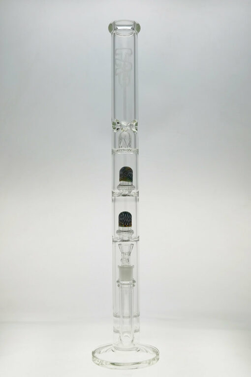 Shop Thick Ass Glass 25" Honeycomb-UFO Showerhead Bong 50x5MM 18MM Female in australian