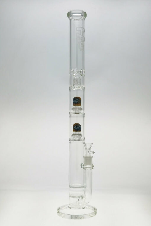 Shop Thick Ass Glass 25" Honeycomb-UFO Showerhead Bong 50x5MM 18MM Female in australian