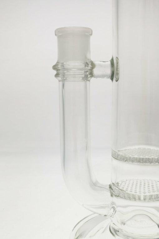 Shop Thick Ass Glass 25" Honeycomb-UFO Showerhead Bong 50x5MM 18MM Female in australian