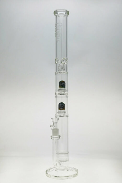 Shop Thick Ass Glass 25" Honeycomb-UFO Showerhead Bong 50x5MM 18MM Female in australian