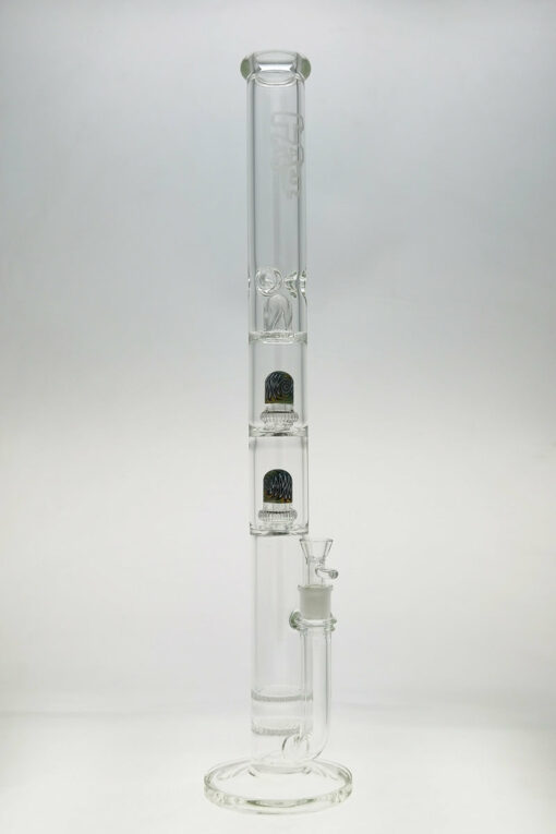 Shop Thick Ass Glass 25" Honeycomb-UFO Showerhead Bong 50x5MM 18MM Female in australian