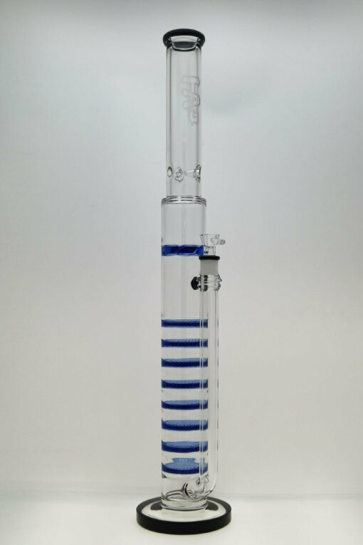 Shop Thick Ass Glass 27" Quartz Bong with Octuple Honeycomb & Spinning Guard in australian