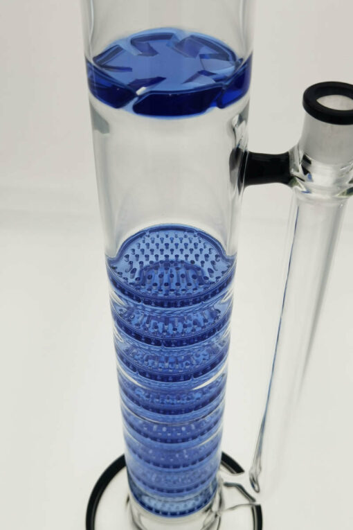 Shop Thick Ass Glass 27" Quartz Bong with Octuple Honeycomb & Spinning Guard in australian