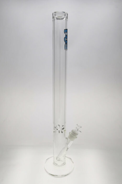 Shop Thick Ass Glass 30" Ultra Thick Straight Tube Bong w/ 28-18MM Downstem in australian