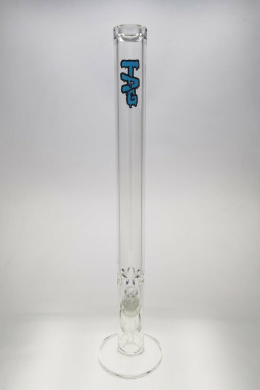 Shop Thick Ass Glass 30" Ultra Thick Straight Tube Bong w/ 28-18MM Downstem in australian