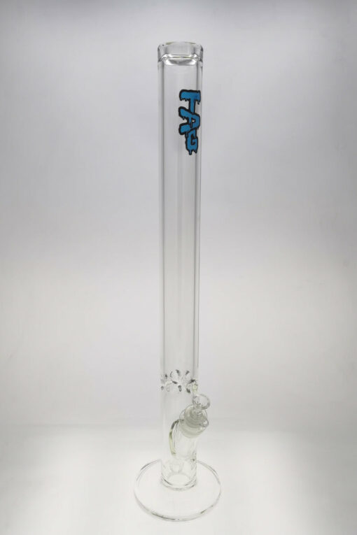 Shop Thick Ass Glass 30" Ultra Thick Straight Tube Bong w/ 28-18MM Downstem in australian