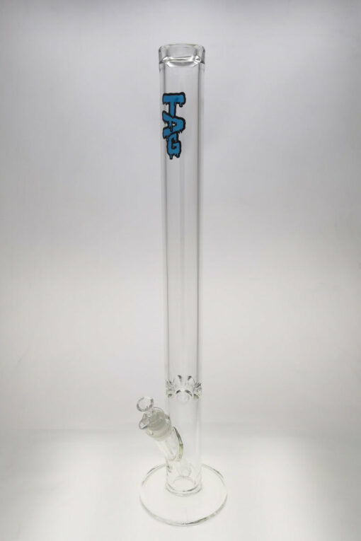 Shop Thick Ass Glass 30" Ultra Thick Straight Tube Bong w/ 28-18MM Downstem in australian