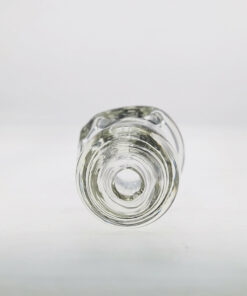 Shop Thick Ass Glass 4" Durable Borosilicate Spoon Pipe with Left Carb in australian