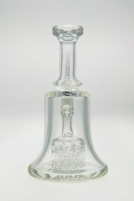 Shop Thick Ass Glass 6.5" Bent Neck Bong w/ 12-Arm Diffuser & Bellow Base - 14MM Female in australian