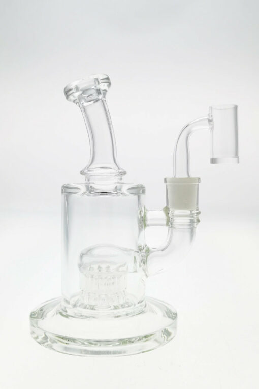 Shop Thick Ass Glass 7.5" Bent Neck Bong with 12-Arm Tree Diffuser in australian