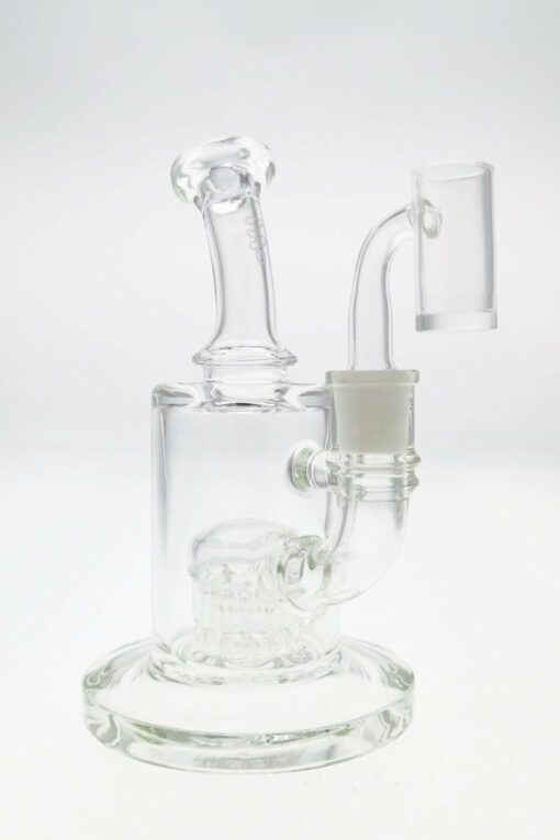 Shop Thick Ass Glass 7.5" Bent Neck Bong with 12-Arm Tree Diffuser in australian