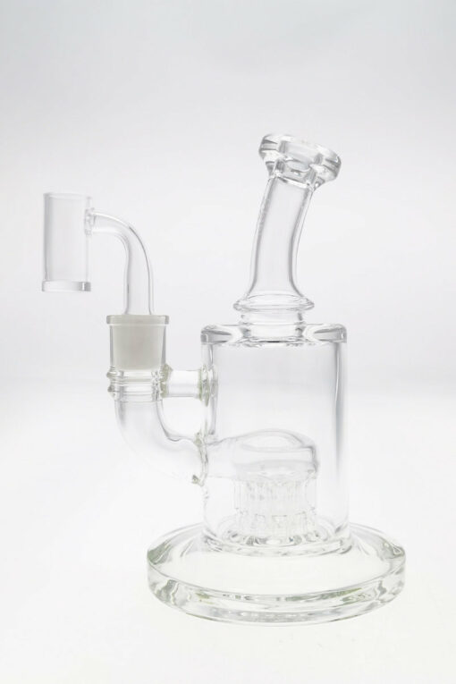 Shop Thick Ass Glass 7.5" Bent Neck Bong with 12-Arm Tree Diffuser in australian