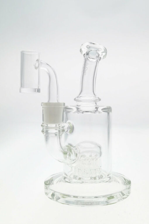 Shop Thick Ass Glass 7.5" Bent Neck Bong with 12-Arm Tree Diffuser in australian