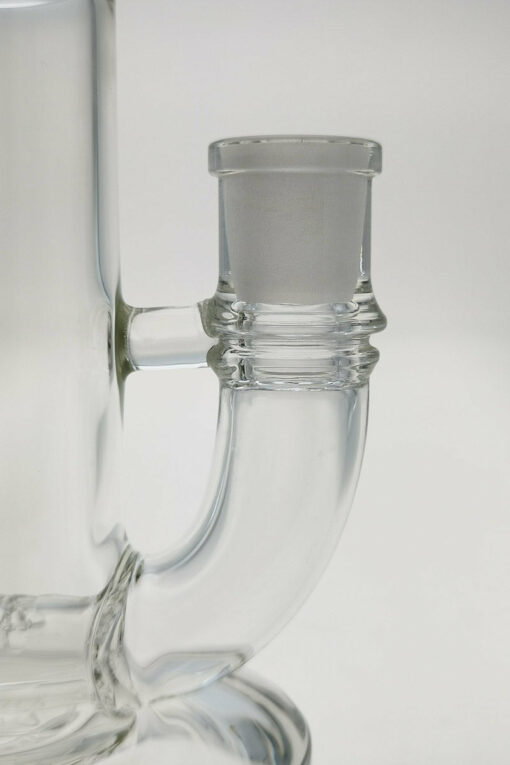 Shop Thick Ass Glass 8" Bent Neck Inline Diffuser Bong - 14MM Female Joint in australian