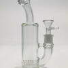 Shop Thick Ass Glass 8" Bent Neck Inline Diffuser Bong - 14MM Female Joint in australian