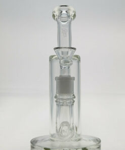 Shop Thick Ass Glass 8" Bent Neck Inline Diffuser Bong - 14MM Female Joint in australian