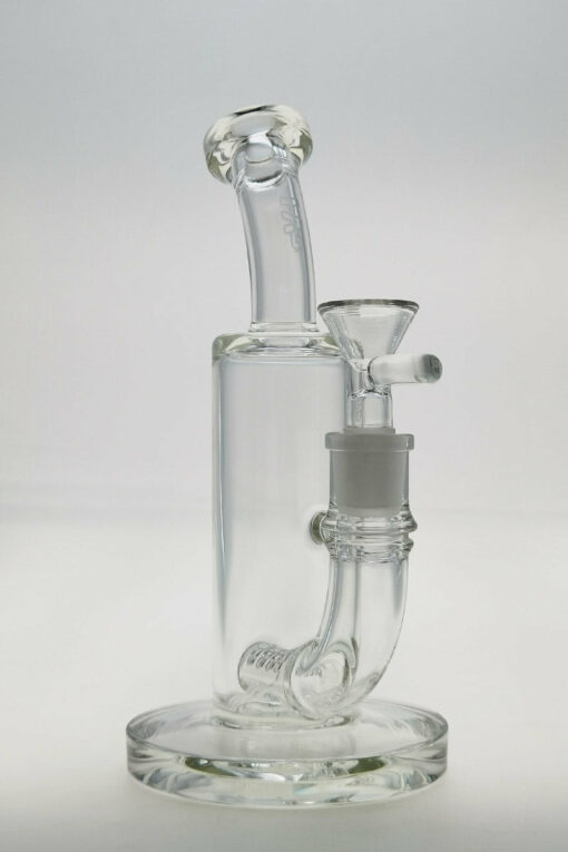 Shop Thick Ass Glass 8" Bent Neck Inline Diffuser Bong - 14MM Female Joint in australian