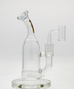 Shop Thick Ass Glass 8" Bent Neck Water Pipe with Inline Diffuser - 50x5MM in australian