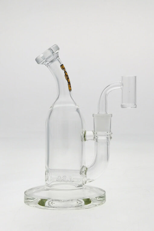 Shop Thick Ass Glass 8" Bent Neck Water Pipe with Inline Diffuser - 50x5MM in australian