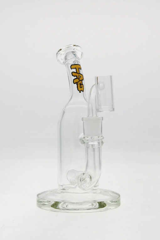 Shop Thick Ass Glass 8" Bent Neck Water Pipe with Inline Diffuser - 50x5MM in australian