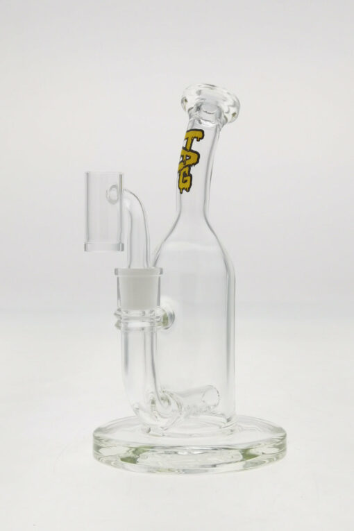 Shop Thick Ass Glass 8" Bent Neck Water Pipe with Inline Diffuser - 50x5MM in australian