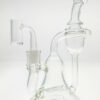 Shop Thick Ass Glass 8.25" Recycler Bong w/ Inline Perc & Bellow Base - 14MM in australian