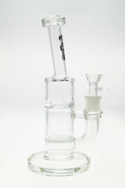 Shop Thick Ass Glass 9.5" Honeycomb Percolator Bong w/ Spinning Splashguard, 18MM Female in australian