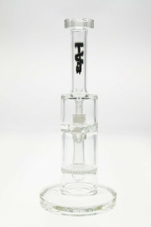 Shop Thick Ass Glass 9.5" Honeycomb Percolator Bong w/ Spinning Splashguard, 18MM Female in australian