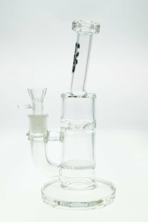 Shop Thick Ass Glass 9.5" Honeycomb Percolator Bong w/ Spinning Splashguard, 18MM Female in australian