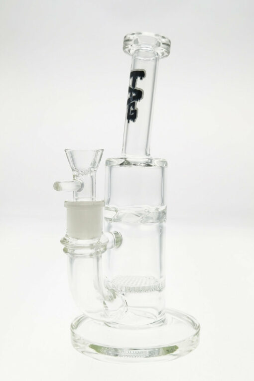 Shop Thick Ass Glass 9.5" Honeycomb Percolator Bong w/ Spinning Splashguard, 18MM Female in australian